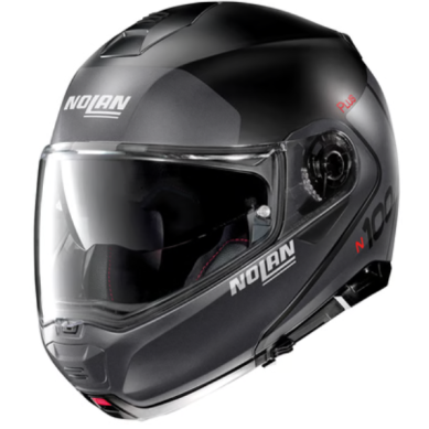 CASCO MODULAR N100-5 PLUS DISTINCTIVE FLAT BLACK TALLA XS - S