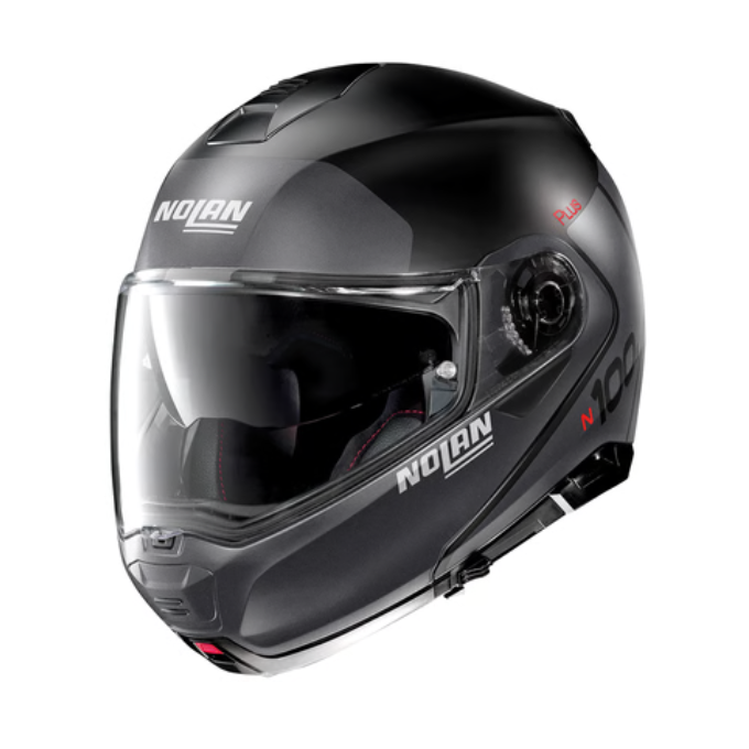 CASCO MODULAR N100-5 PLUS DISTINCTIVE FLAT BLACK TALLA XS - S