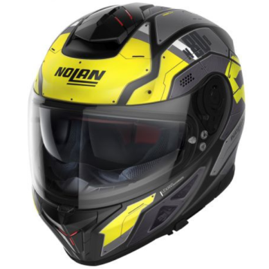 CASCO NOLAN N80-8 STARSCREAM N-COM FLAT BLACK 34 TALLA L