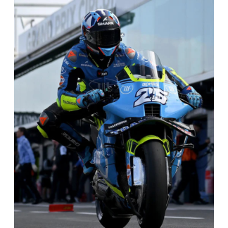CASCO SHARK REPLICA AERON GP FIM RACING RÉPLICA RAUL FERNANDEZ Azul Azul Blanco