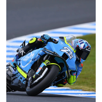 CASCO SHARK REPLICA AERON GP FIM RACING RÉPLICA RAUL FERNANDEZ Azul Azul Blanco
