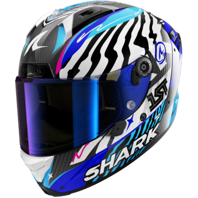 CASCO SHARK AERON SPEED-FANCY Azul