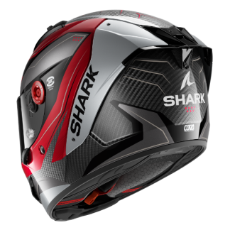 CASCO SHARK AERON MEKARIUM ROJO