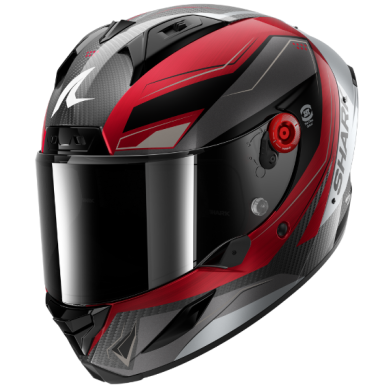 CASCO SHARK AERON MEKARIUM ROJO