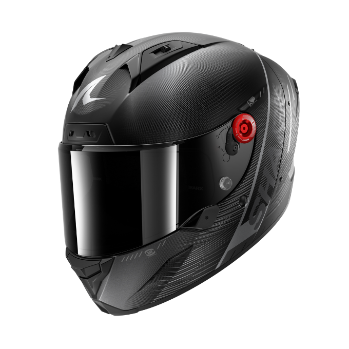 CASCO SHARK AERON SPEED TECH NEGRO MATE