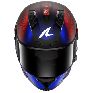 CASCO SHARK AERON SPEED TECH NEGRO AZUL ROJO