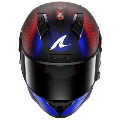 CASCO SHARK AERON SPEED TECH NEGRO AZUL ROJO