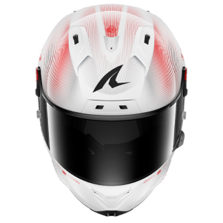 CASCO SHARK AERON SPEED TECH BLANCO ROJO