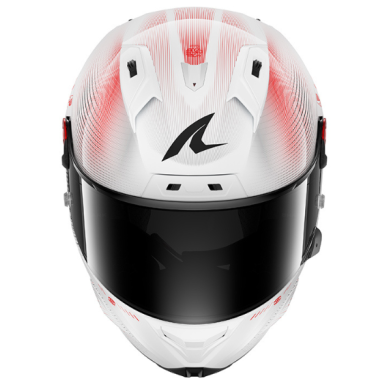 CASCO SHARK AERON SPEED TECH BLANCO ROJO