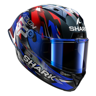 CASCO SHARK AERON SPEED TECH BLANCO ROJO