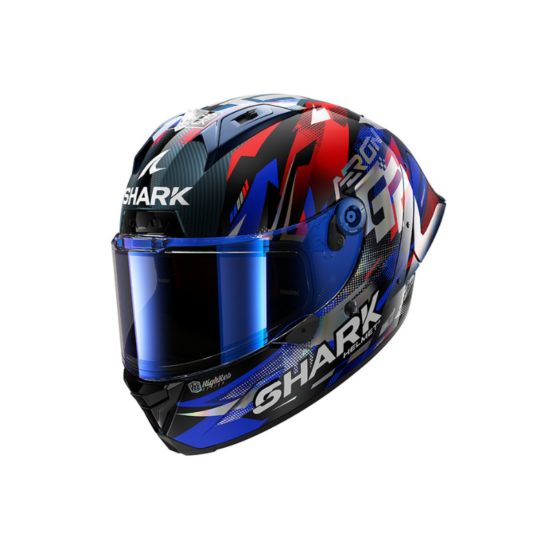 CASCO SHARK AERON SPEED TECH BLANCO ROJO