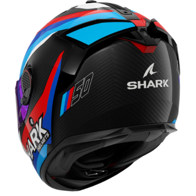 CASCO INTEGRAL SHARK SPARTAN GT PRO ZARCO NEGRO / BLANCO / AZUL