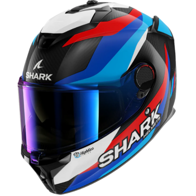 CASCO INTEGRAL SHARK SPARTAN GT PRO ZARCO NEGRO / BLANCO / AZUL