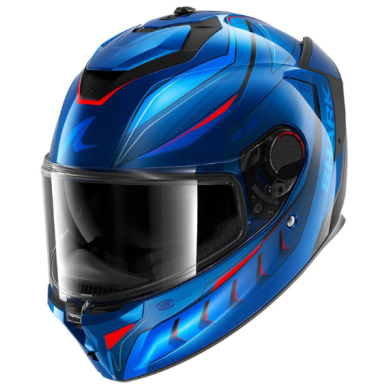 CASCO INTEGRAL SHARK SPARTAN MEKARIUM AZUL