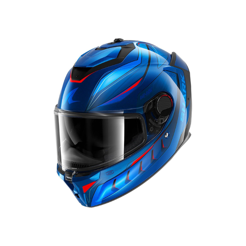 CASCO INTEGRAL SHARK SPARTAN MEKARIUM AZUL
