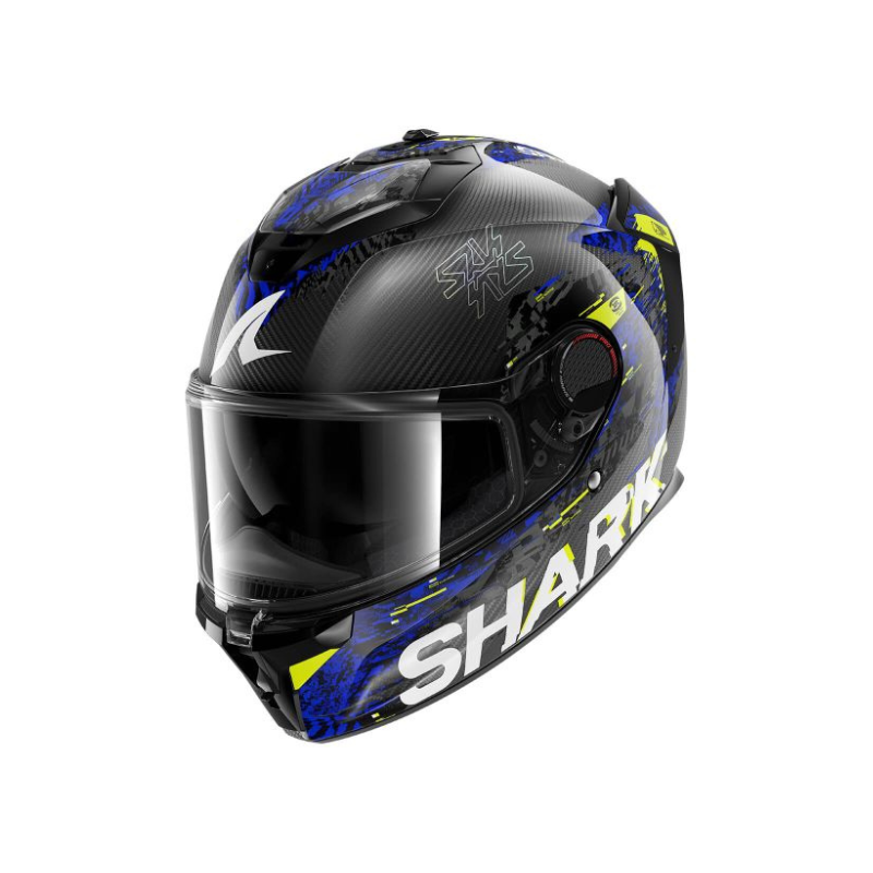 CASCO INTEGRAL SHARK SPARTAN SPEED-VIB NEGRO / AZUL