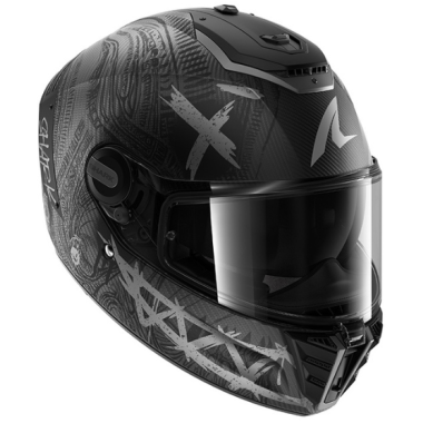 CASCO SHARK SPARTAN RS CARBON SHIEVER NEGRO