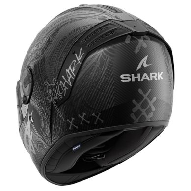 CASCO SHARK SPARTAN RS CARBON SHIEVER NEGRO