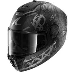 CASCO SHARK SPARTAN RS CARBON SHIEVER NEGRO