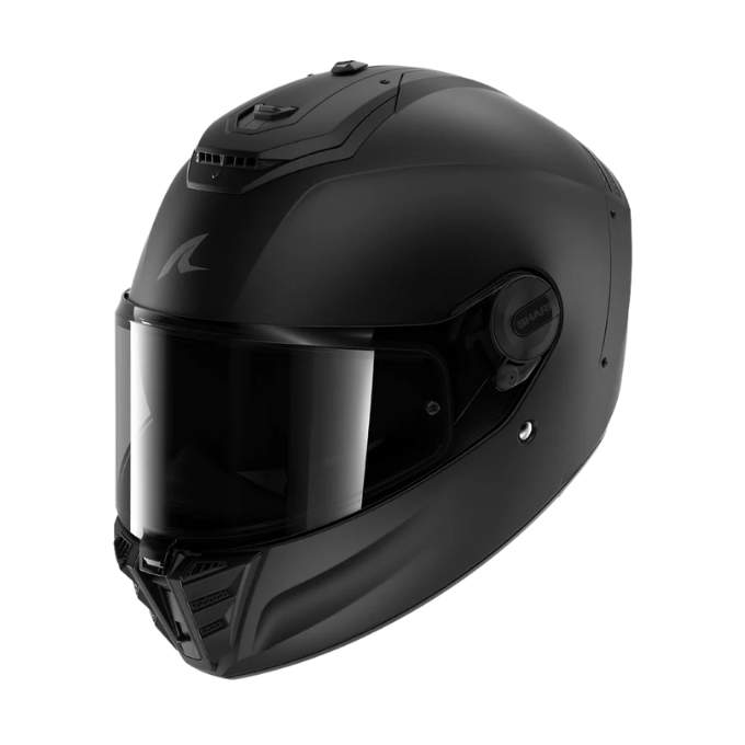 CASCO SHARK SPARTAN RS BLANK MAT DARK SHADOW