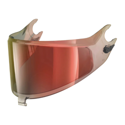 Visera SPARTAN RS y SPARTAN GT PRO VISOR DE IRIDIO ANTIRAGUÑOS Rojo