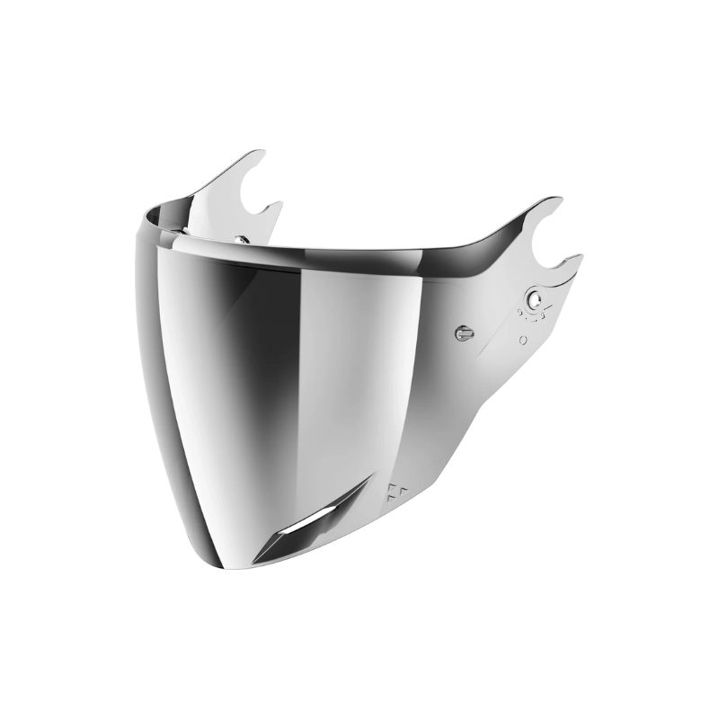 Visera RS JET Pantalla antirrayas Iridio Plata