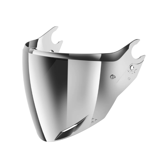 Visera RS JET Pantalla antirrayas Iridio Plata