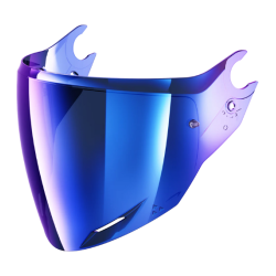Visera RS JET Pantalla antirrayas iridio azul