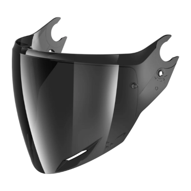 Visera RS JET Pantalla resistente a arañazos, tintada en color humo oscuro