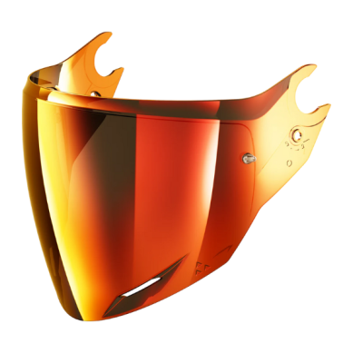 Visera RS JET PANTALLA ANTIRRAYAS IRIDIO Rojo