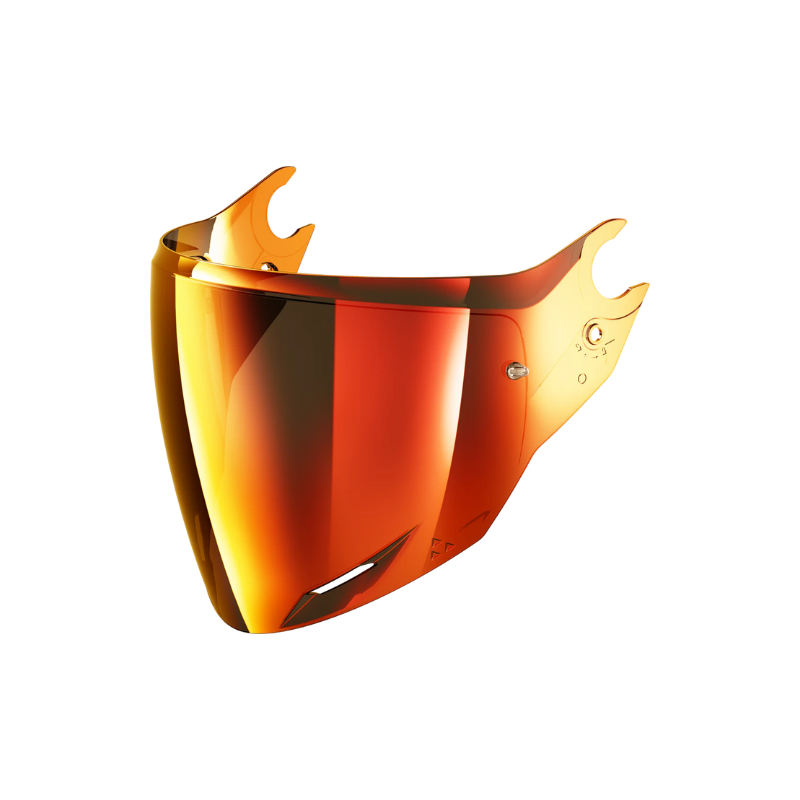 Visera RS JET PANTALLA ANTIRRAYAS IRIDIO Rojo