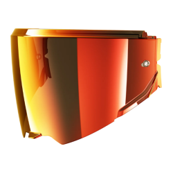 Visera OXO Visera de iridio resistente a los arañazos, gorra grande, roja