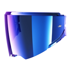 Visera OXO Visera de iridio antirrayas, tapa grande, azul