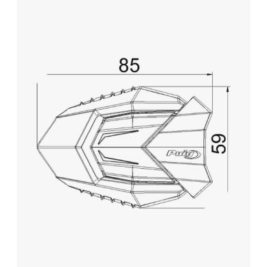 TOPES ANTICAIDA PUIG Triumph Street Triple 660/765 S/RS (17-20)