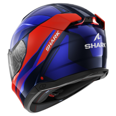 CASCO SHARK SKWAL - i3 MEKRANIUM Azul-Rojo