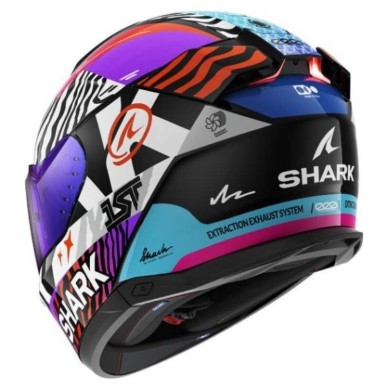 CASCO SHARK SKWAL - i3 Speed - Fancy Morado