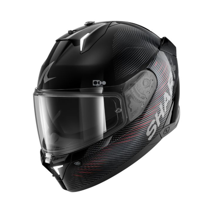 CASCO SHARK SKWAL - i3 SP LYNE NEGRO