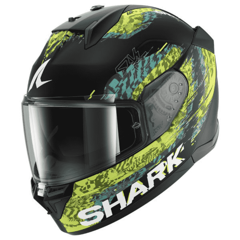CASCO SHARK D-SKWAL3 SPEED-VID NEGRO / ROJO / AZUL