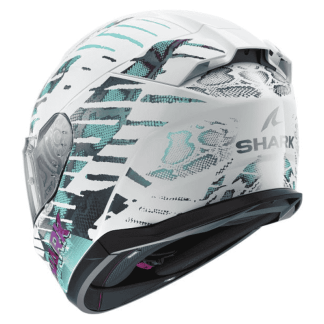 CASCO SHARK D-SKWAL3 REPTAIA BLANCO / VERDE