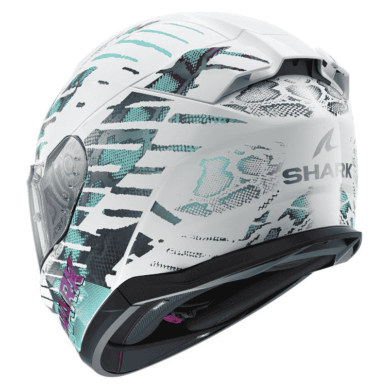 CASCO SHARK D-SKWAL3 REPTAIA BLANCO / VERDE