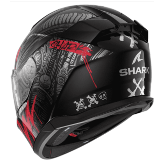 CASCO SHARK D-SKWAL3 REPTAIA BLANCO / VERDE