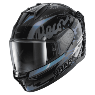 CASCO SHARK D-SKWAL3 STREETRUSH OSCURO