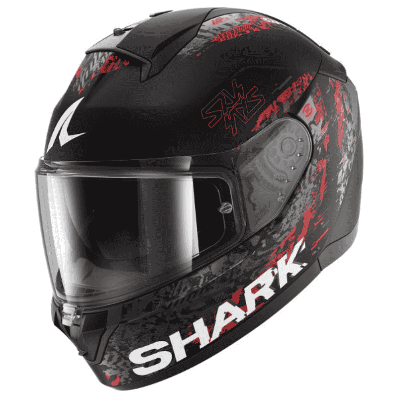 CASCO INTEGRAL SHARK RIDILL 2 BERSEK NEGRO / ANTARCITA / ROJO