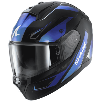 CASCO INTEGRAL SHARK RIDILL 2 MEKRANIUM NEGRO / AZUL