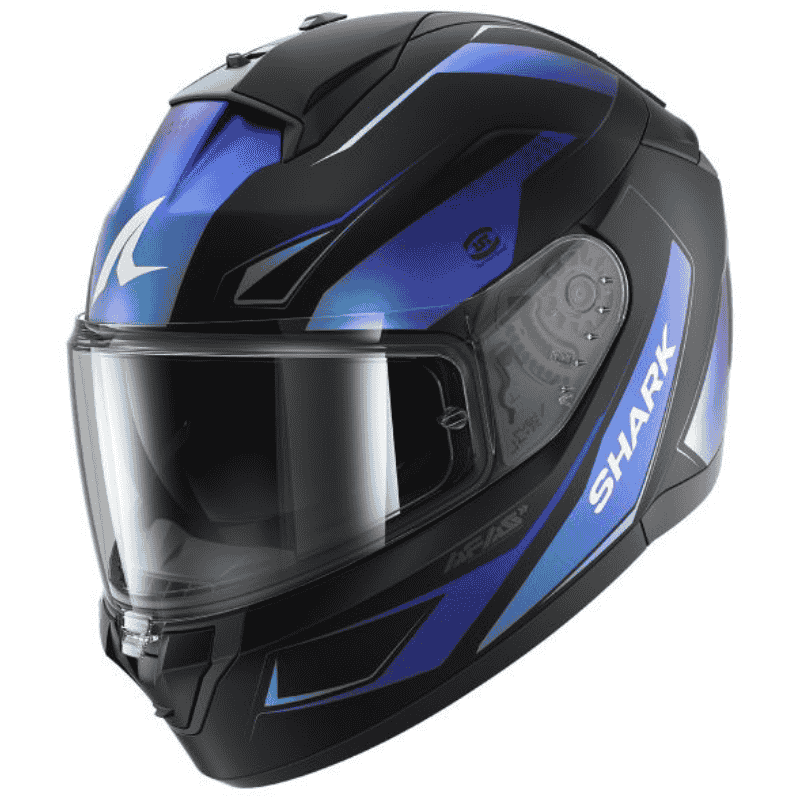 CASCO INTEGRAL SHARK RIDILL 2 MEKRANIUM NEGRO / AZUL