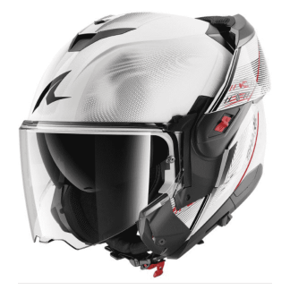 CASCO MODULAR SHARK OXO SPEED TECH NEGRO / ROJO / AZUL