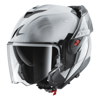 CASCO MODULAR SHARK OXO SPEED TECH NEGRO / ROJO / AZUL