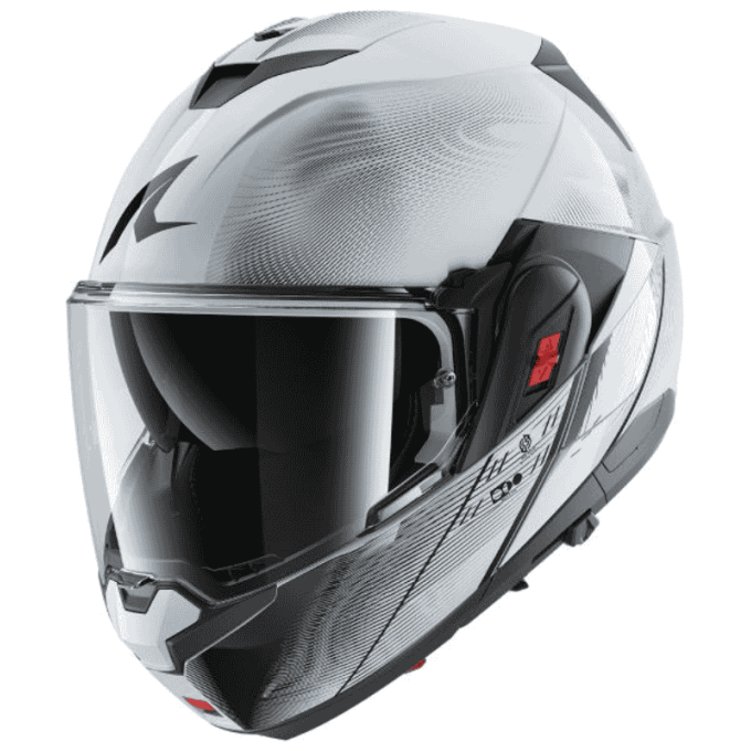 CASCO MODULAR SHARK OXO SPEED TECH NEGRO / ROJO / AZUL