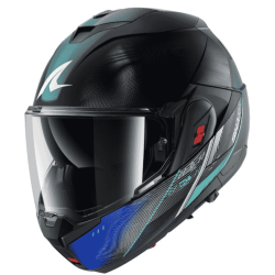 CASCO MODULAR SHARK OXO SPEED TECH NEGRO / AZUL