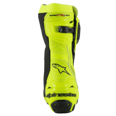 BOTAS DE MOTO ALPINESTARS SUPERTECH R VENTILADAS NEGRO / AMARILLO FLUOR